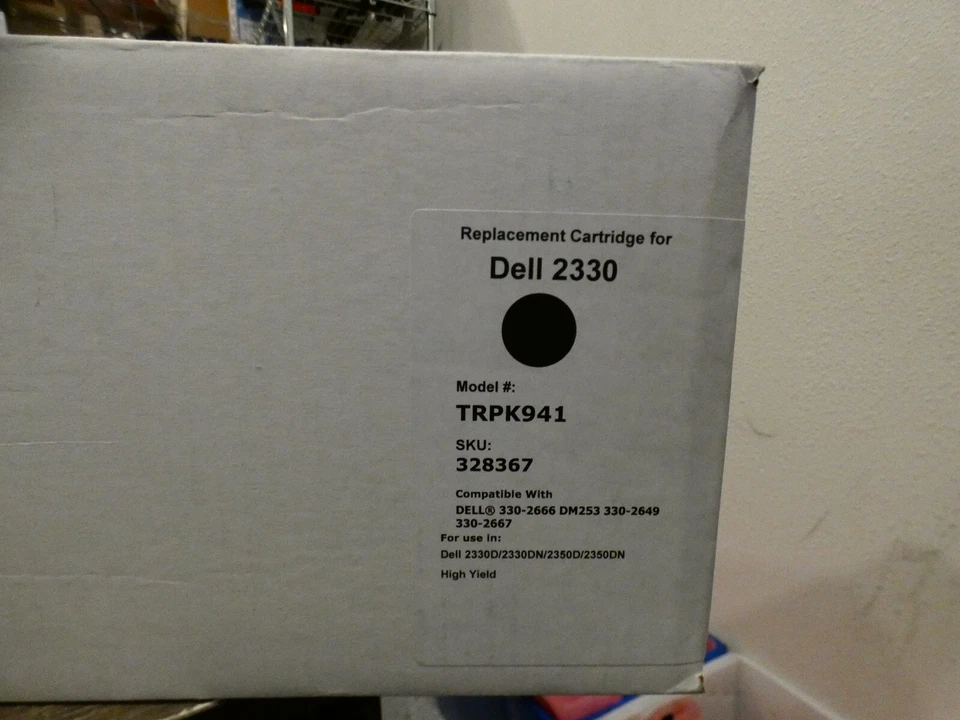 Nuevo cartucho de tóner negro TruRed PK941 para impresoras láser 2330d/dn 2350d Foto 2 de 4