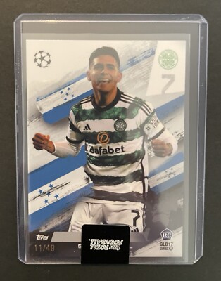 Luis Palma RC /49 SEALED ROOKIE UEFA Topps Total Football Going Global SP
