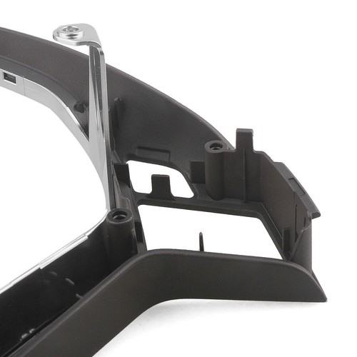 For Benz A B C E CLS SLK CLA Mocha Brown Chrome Steering Wheel Cover Trim 35mm - Picture 2 of 13