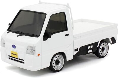 Kyosho Egg First Minute 1/28 Scale RC Kei truck Subaru Sambar White (6th) F/S