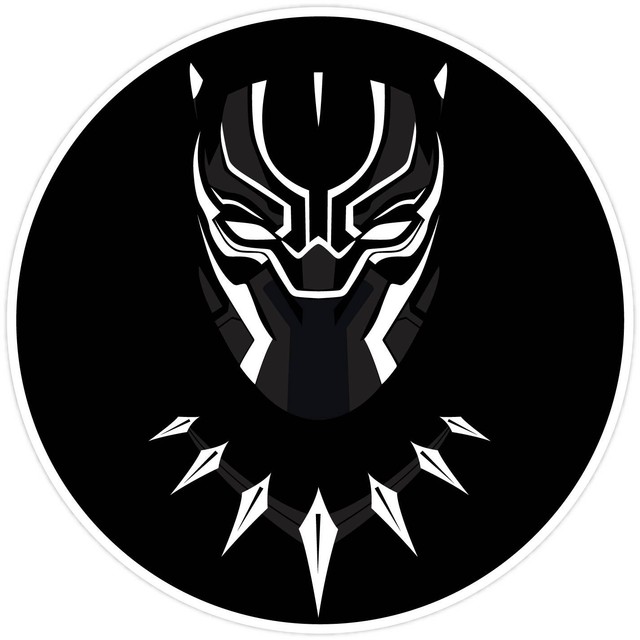 Black Panther Vinyl Sticker Decal WALL *SIZES* WALL eBay