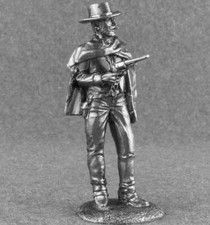    Wild West Cowboy "Good" Figurines Miniatures Tin 54mm 1/32   