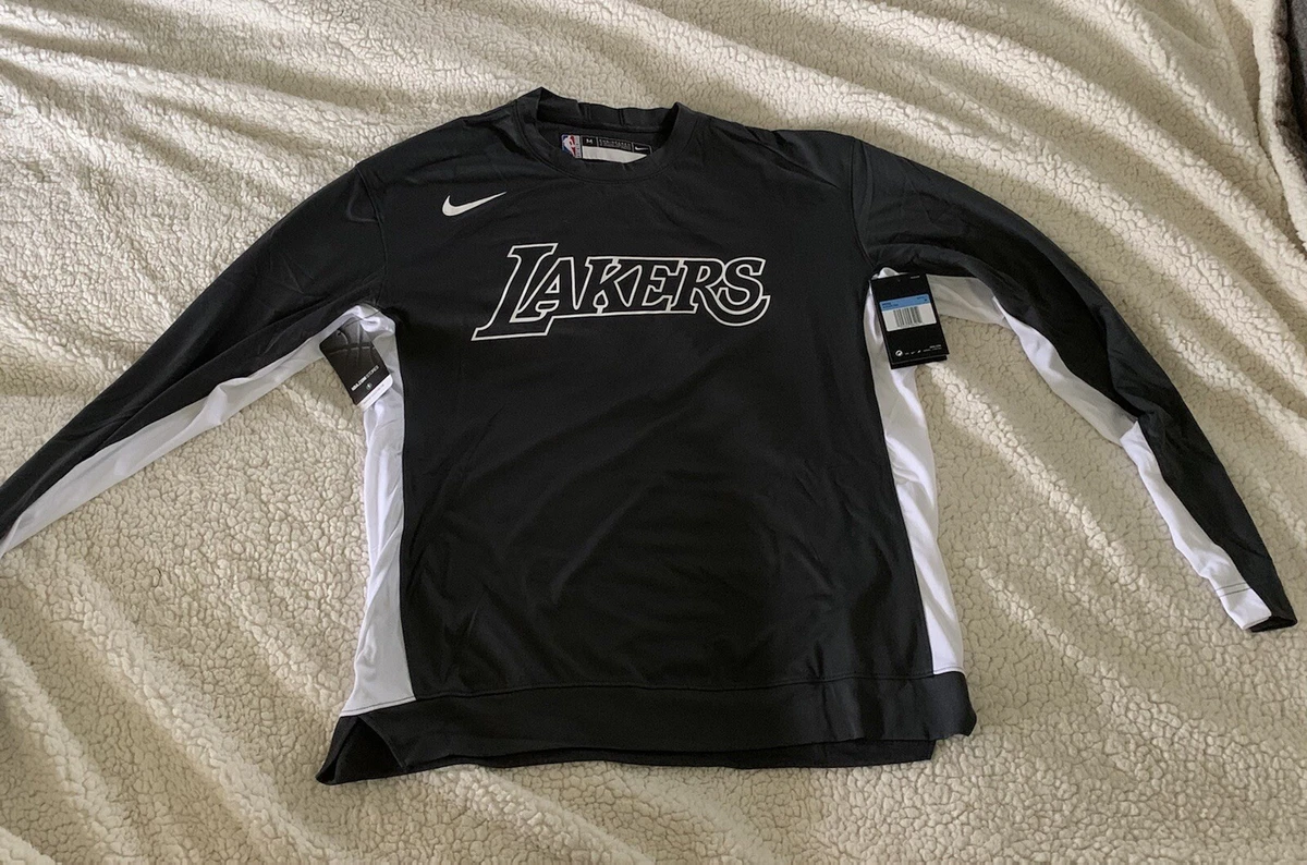 Nike NBA Los Angeles Lakers Team Issue Shooting shirt SET AV0905-060  AV1689-002