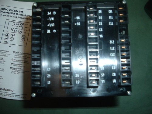 JUMO.............. DICON SM CONTROLLER SRM9600010061 -199 TO 850 C 230 VAC, NEW - Picture 2 of 2