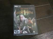 LORD OF THE RINGS LOTR THE BATTLE FOR THE MIDDLE EARTH II PC CD-ROM 6 DISC SET