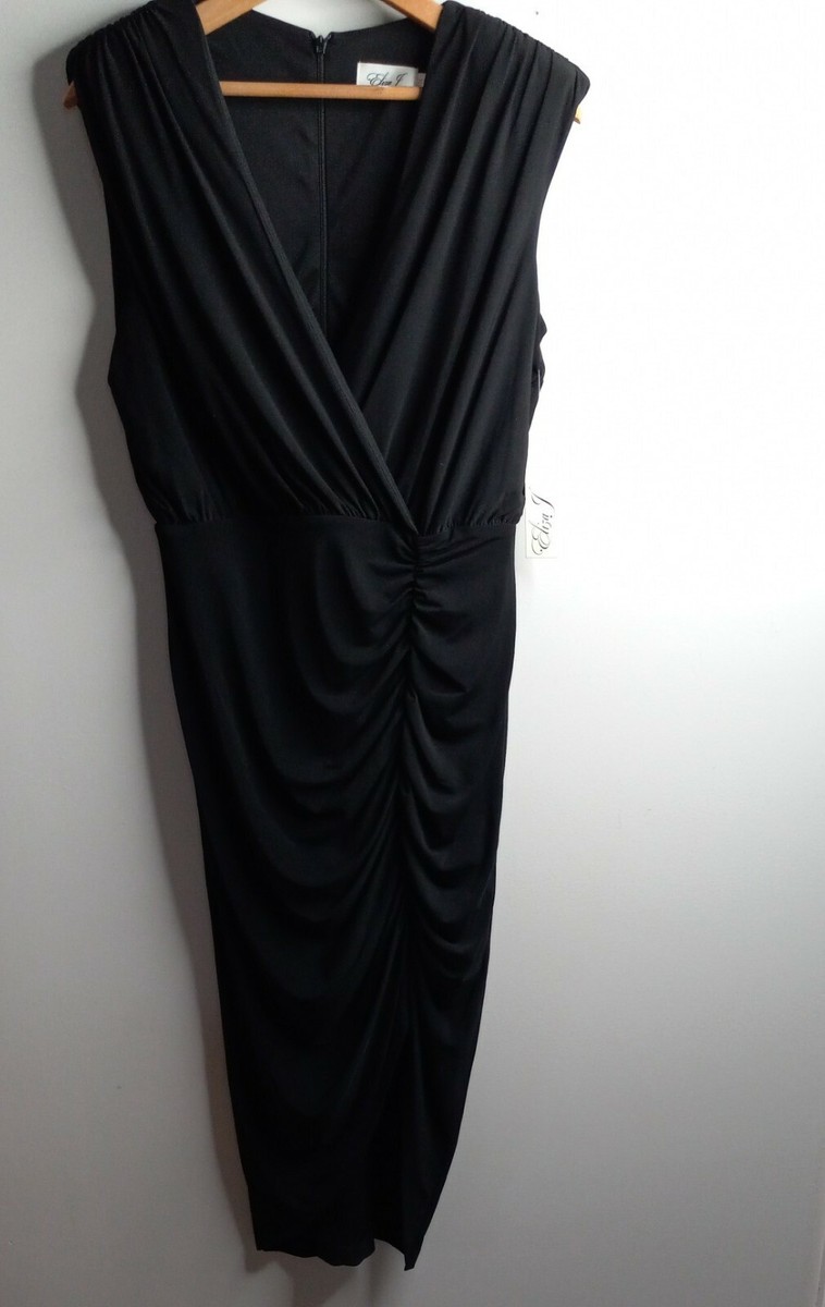 sachin and babi light blue dress Eliza J Halter Fringe Cocktail Dress