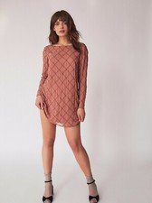 New Free People Dazzle Mini Dress size Large MSRP: $300