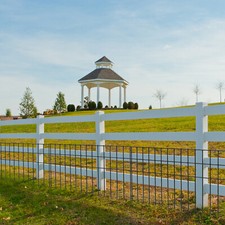 Animal Barrier Fence, 10 Pack 20ft L x 15in H Animal Barrier for Outdoor