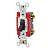 Leviton 1-Pole Self-Grounding AC Quiet Toggle Switch, 20A, 120/277VAC