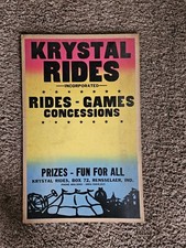 Krystal Rides Indiana Carnival Poster