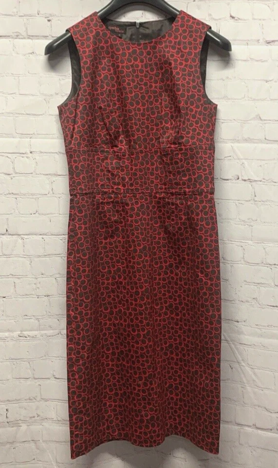 Cynthia Howie Women's Dress Suit Size 8 (36" Chest) Red/Black - Image 4 of 4