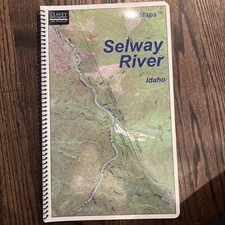 Clavey Rivermap Selway River Idaho Map Book