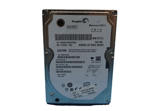 120 GB SATA SEAGATE Momentus 5400.3 ST9120822AS S/N: 5MAC62M7 2,5 ZOLL #NFP884