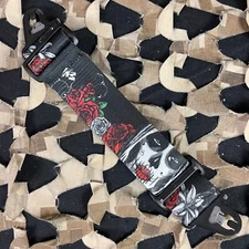 NEW KM Paintball Push Unite Goggle Strap - Dia De Los Muertos