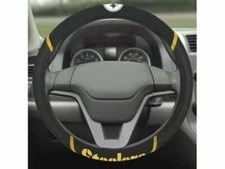 NFL Pittsburgh Steelers Embroidered Mesh Steering Wheel Cover by FanMats