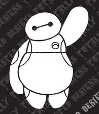 BayMax Big Hero 6 car truck vinyl decal sticker Bay Max funny