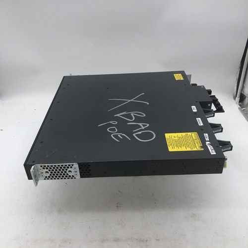 Cisco WS-C3650-48FD-L V05 48-Port Gigabit PoE + 2x 10Gb SFP+ | READ. BAD POE - Picture 6 of 12