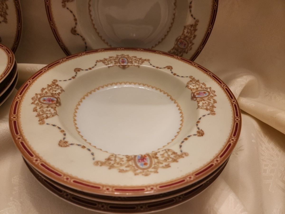 Noritake Nippon Toki Kaisha Rimmed Soup Bowl 8