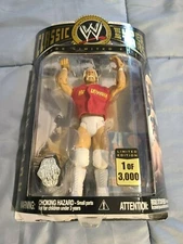 WWE J CLASS W SUPERSTARS CUST HULK HOGAN WHT TRUNKS IN 1 OF 3000 BOX 1 OF A KIND