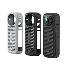 For Insta360 X4 Silicone Protective Case 8K Sports Camera Heat Dissipation Case