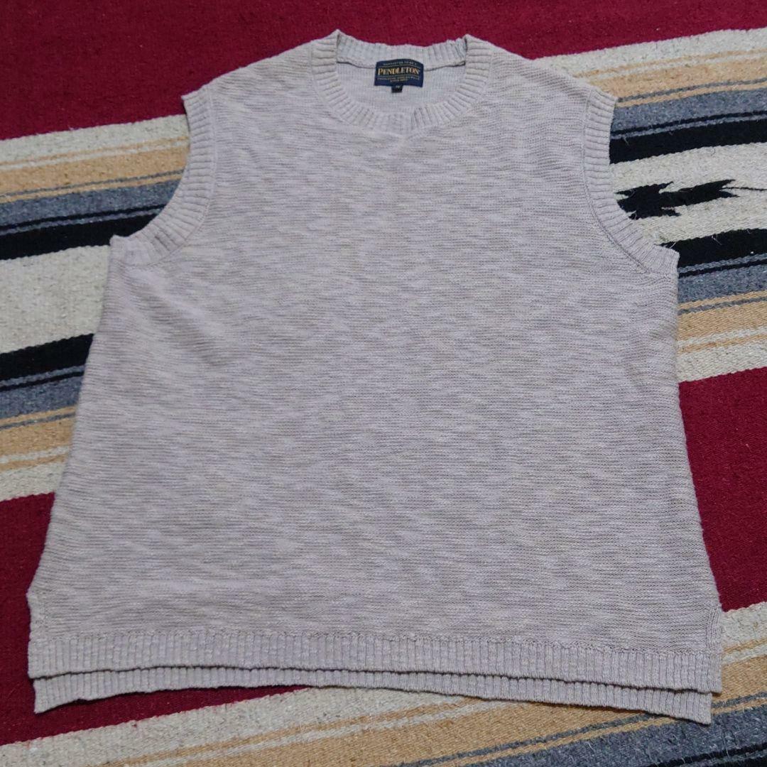 PENDLETON Auth Native Pattern Sweater Vest men Co… - image 4