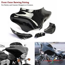 Front Batwing Fairing Kit For Harley Honda VTX Kawasaki VN800 VN1600 VN1700 2000