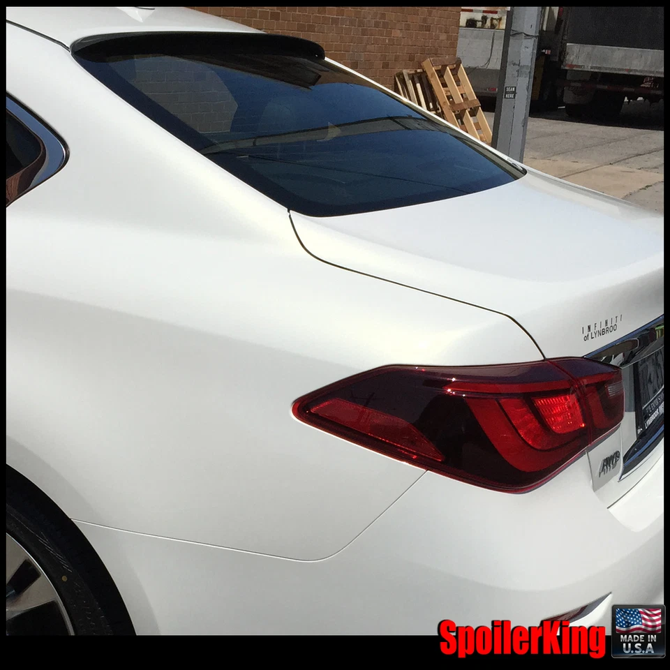 Rear Roof Spoiler Window Wing (Fits: Infiniti Q70 2014-2019 Y51) 284R — 第 4/4 张图片