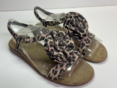 Aerosoles Animal Print Sandals-Size