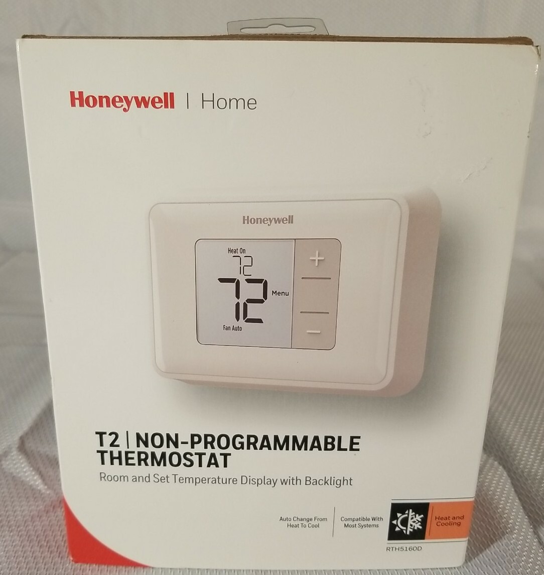 New Honeywell Home T2 Non-Programmable Thermostat RTH5160D | eBay
