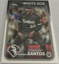 2024 Topps Series 1 Baseball Gregory Santos Chicago White Sox base card #276