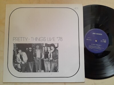 Pretty Things Live´ 78 *Fully Signed Private Pressing Vinyl LP*Jade Label*Nm*