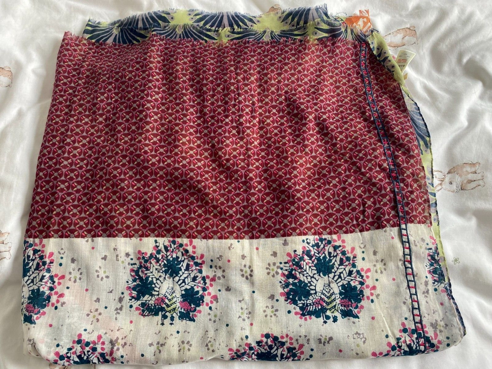 White Stuff Multicoloured Multi Print Large Recta… - image 15