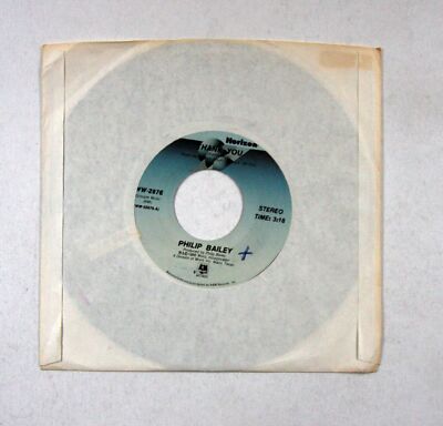 Philip Bailey Thank You / All Soldiers (Translucent Vinyl) US 7in 1986 Soul