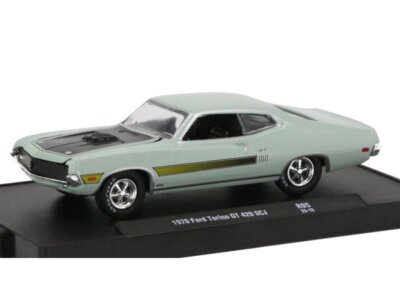 FORD Torino GT 429 SCJ - 1970 - lightgreen - M2 1:64