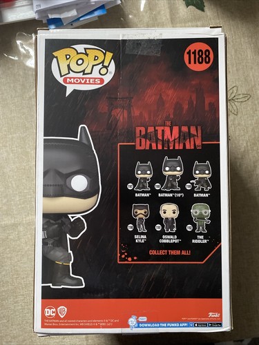 Funko Pop! Vinilo Jumbo 10": DC Comics - Batman #1188 - Imagen 3 de 4