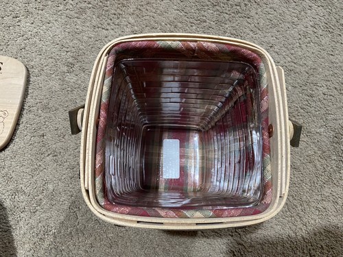 Longaberger Boyds Bear Country Basket Fest 2007 Forro Protector Tapa Madera Firmado - Imagen 7 de 16