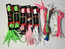 5 Pairs-New Balance 10 Seconds Athletic Flat 3/8 Shoelaces 36 NEW Color Choice