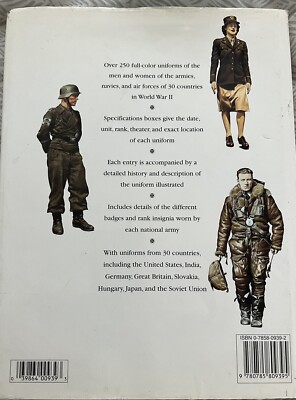 Uniforms of World War 2 By Peter Darman | eBay