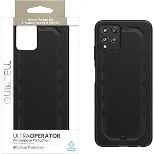 New T-Mobile REVVL 6X PRO 5G Ultra Operator Rugged Protective Case - Black