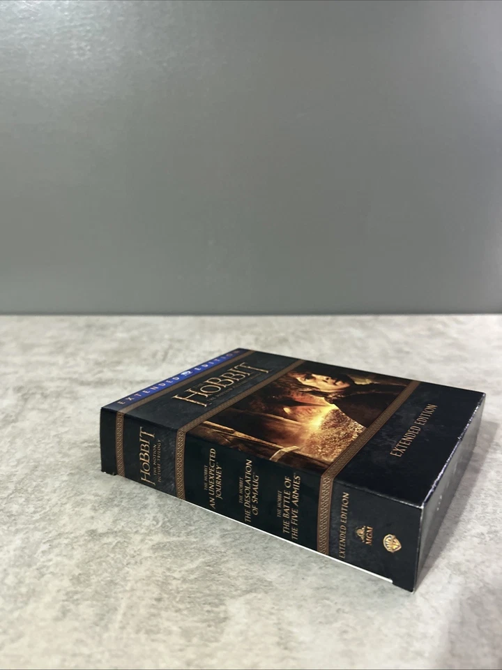 The Hobbit: the Motion Picture Trilogy (Extended Edition) (Blu-ray) W/ Slipcover - Image 2 of 4