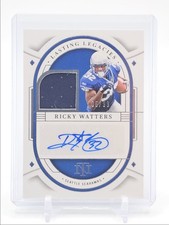 RICKY WATTERS 2023 NATIONAL TREASURES LASTING LEGACIES PATCH AUTO /99 Q4274