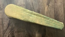 Vtg Wood Folding Sleeve Ironing Board, Dual Sided, Covered Padded Sewing Tailor