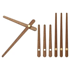 Clock Hands Kit, 4 Set Wooden Clock Hand Parts for 12 Inch Clock, B1