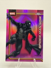 2026 Topps Chrome Marvel Spider-man Noir #165 Pink Refractor /250