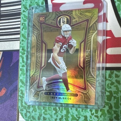 Panini 2022 Gold Standard Trey McBride RC Rookies #139 Arizona Cardinals /99