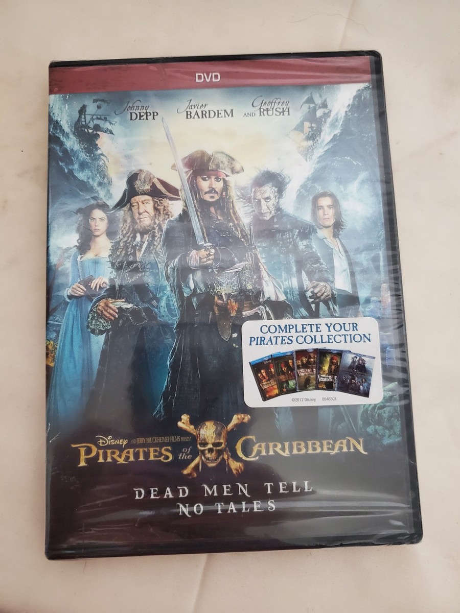 Pirates of the Caribbean: Dead Men Tell No Tales (DVD, 2017) for