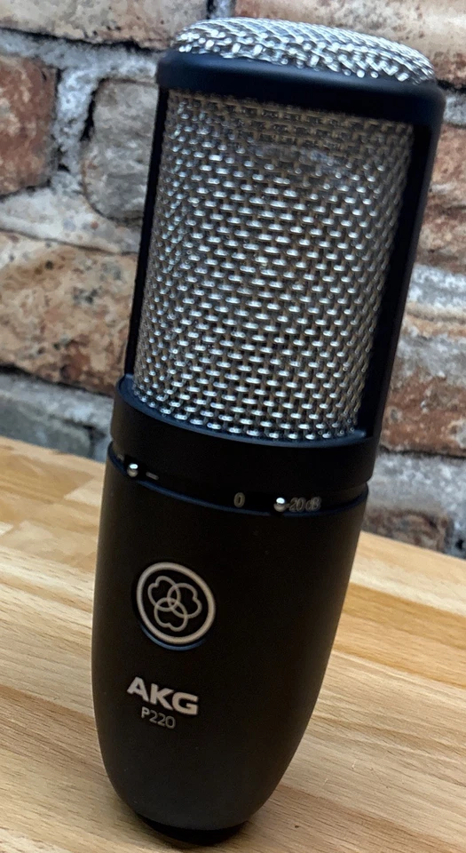 AKG P220 大号隔膜工作室电容麦克风 阅读 — 第 3/4 张图片