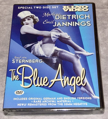NEW SEALED The Blue Angel (DVD German/English) Marlene Dietrich Kino Video