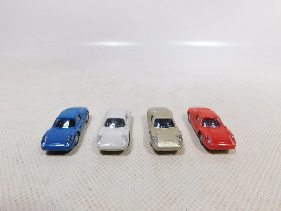 Wiking 1:87 H0 4X Modello Porsche Carrera 16C Molto Buono/Mint #EG717-0,5 - Immagine 4 di 4