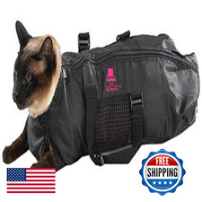 TOP PERFORMANCE Cat Grooming Bag - Pet Carrier for Washing, Bathing, Nail Clippi